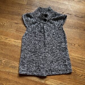 August Silk Monochrome Knit Top